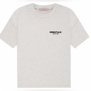 Fear of God Essentials T-shirt Light Oatmeal SS22 S